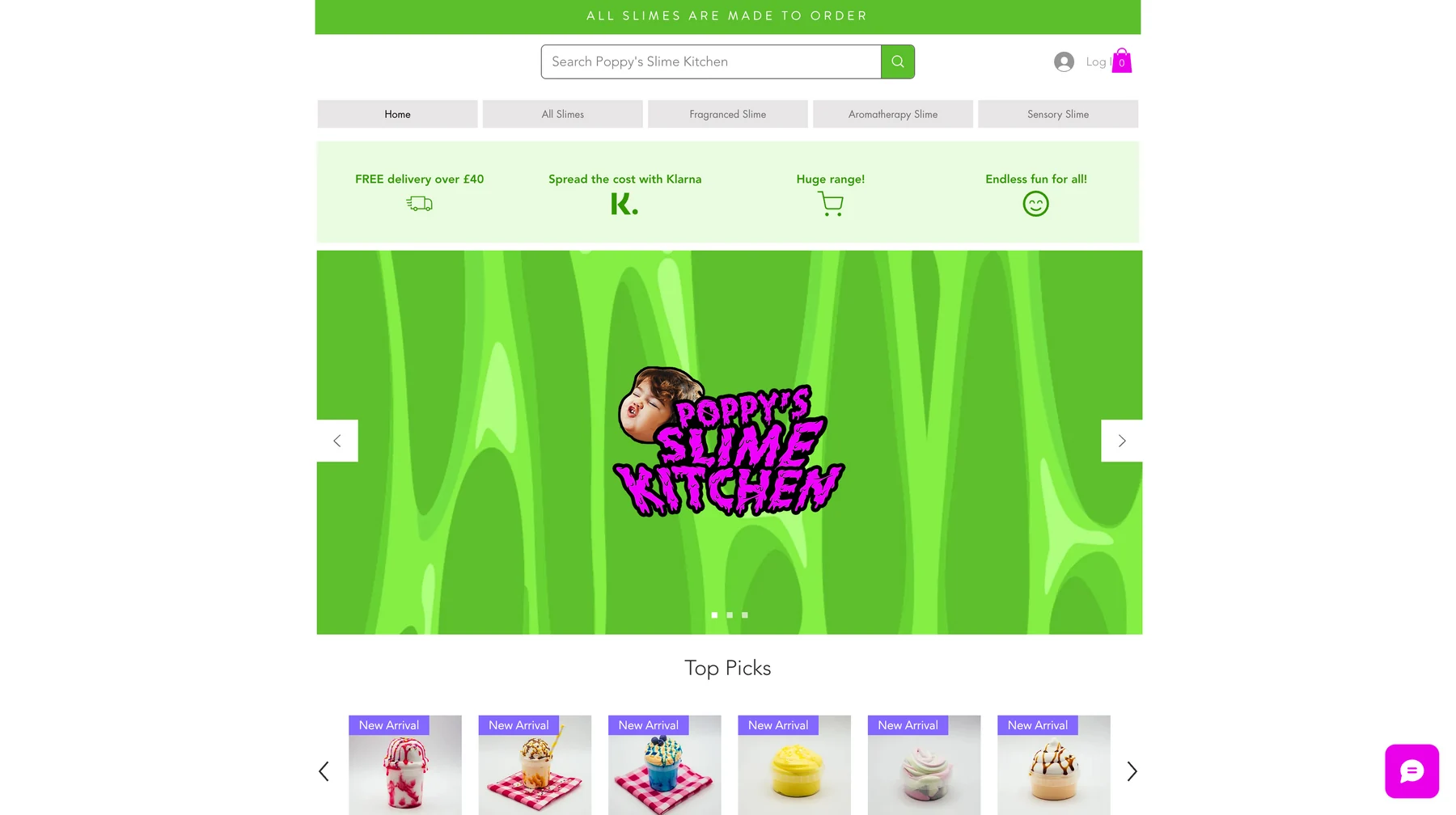 E-commerce website design from the RAID archive