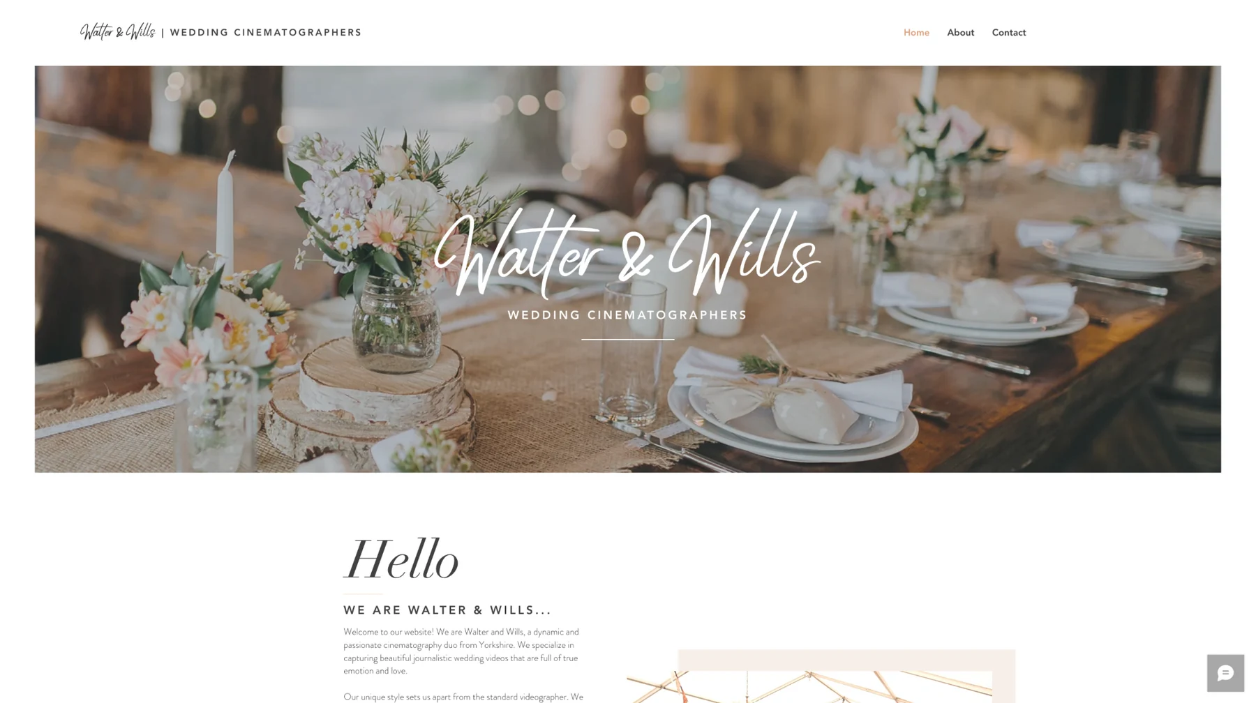 Wedding website — design from the RAID archive